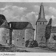 Burg und Kirche Honrath alt